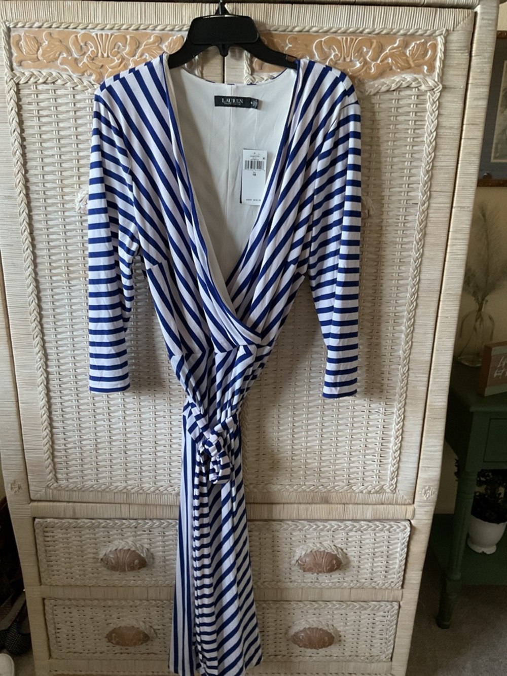 Ralph Lauren ABRIELL 3/4 SLEEVE DAY DRESS - Jersey dress NWT - Picture 6 of 12